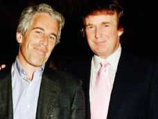 Jeffrey Epstein y Donald Trump en una foto de archivo.