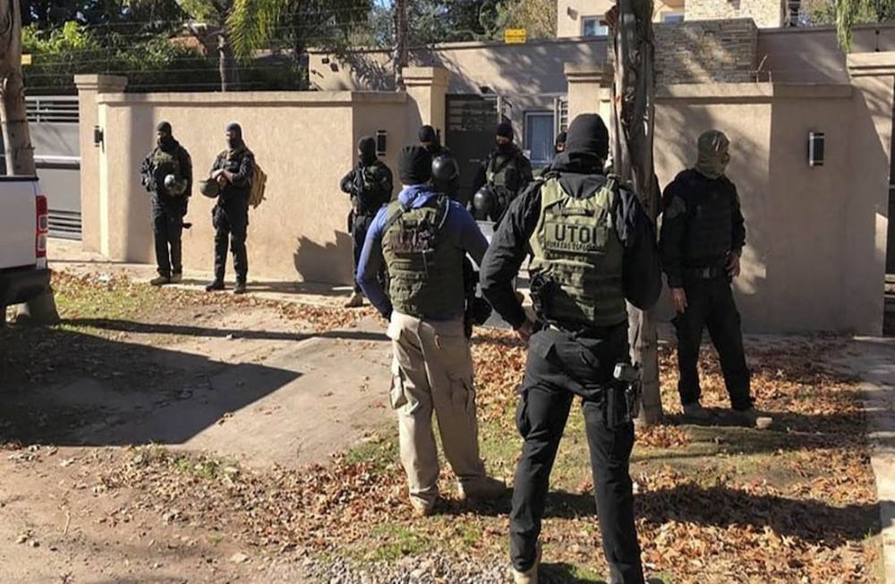 La casa en la que se escondía Javier Pacheco, alias “El Rengo”.
