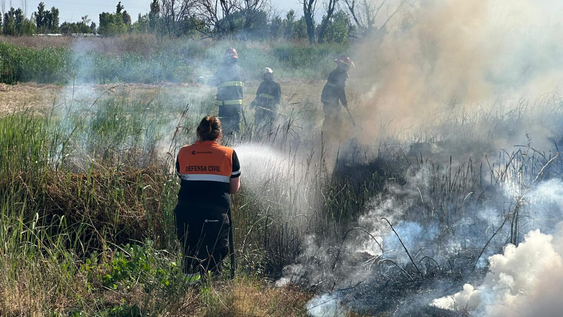 alarmados por registrar 110 incendios en un mes, un municipio salio a pedir a vecinos extremar cuidados