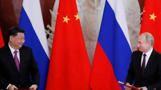 Los presidentes de China y Rusia, Xi Jinping y Vladimir Putin, en una imagen de archivo.