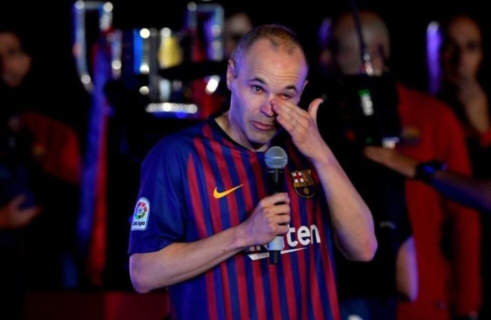 Andrés Iniesta: Fue un placer y un honor representar este escudo